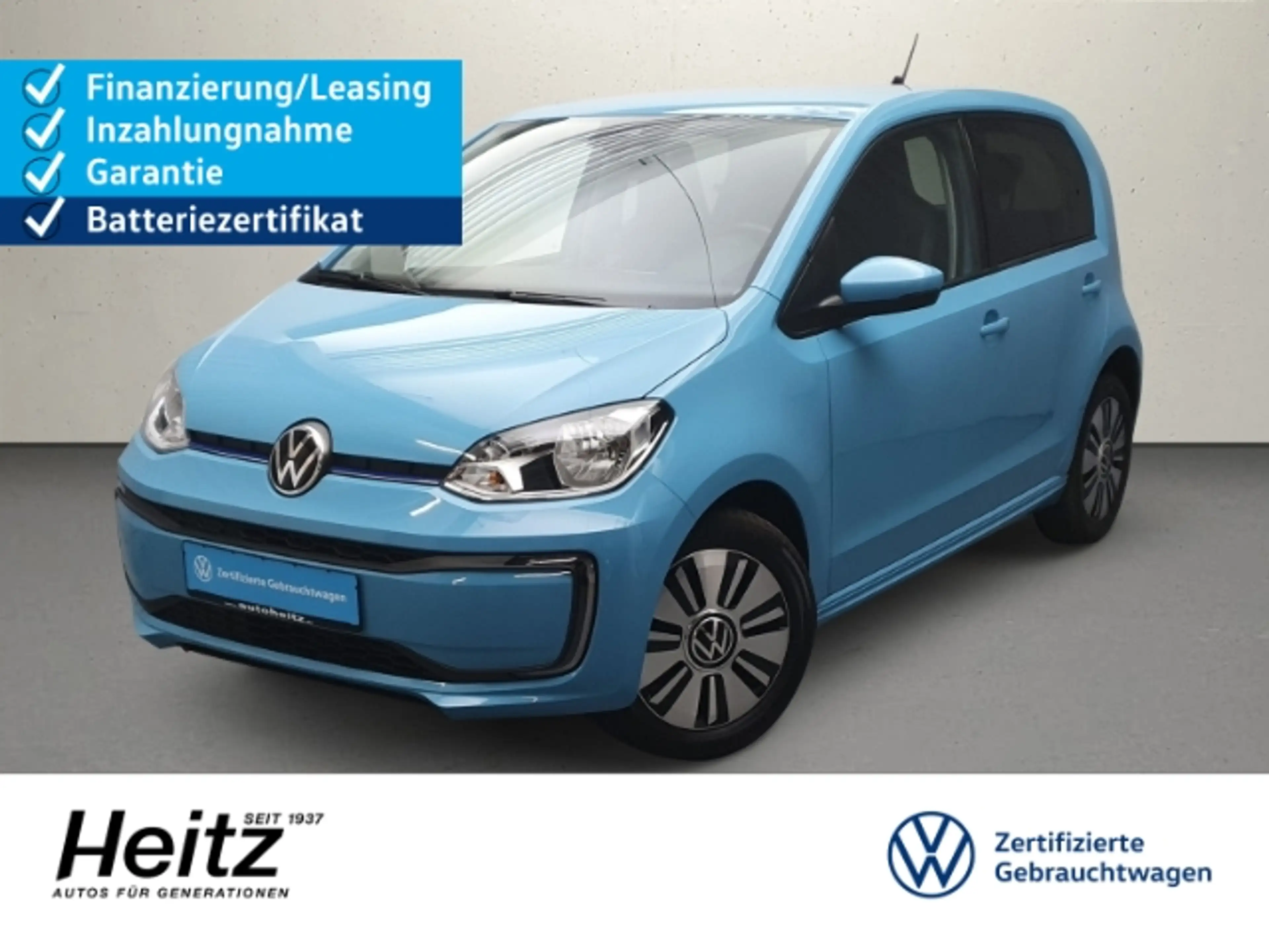 Volkswagen e-up! Max DAB Ambientebeleuchtung Rückfahrkam.