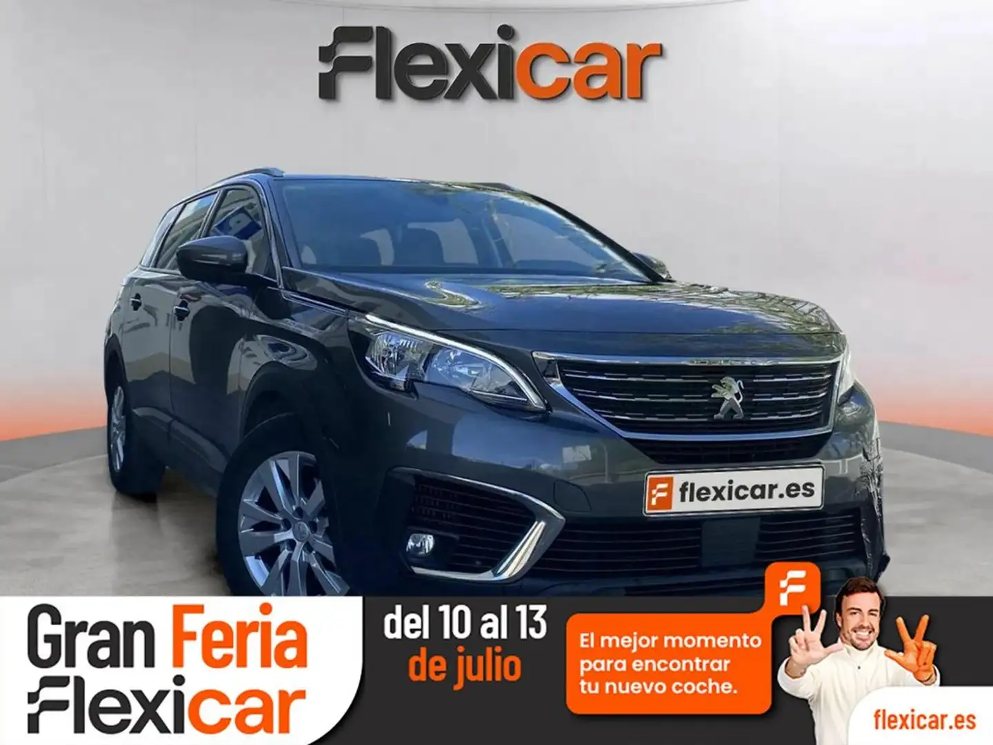 Peugeot 5008 1.2 PureTech S&S Style 7 pl. 130 Gris - 1