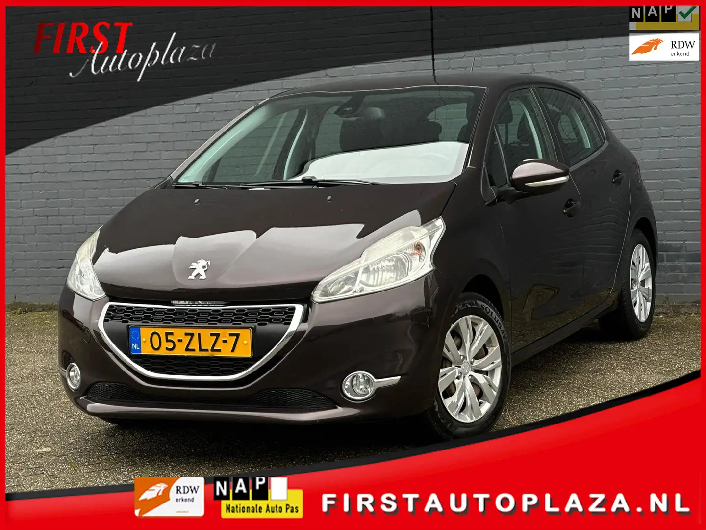 Peugeot 208 1.2 VTi Envy NAVI/CRUISE/PDC/USB | NETTE AUTO ! Brązowy - 1