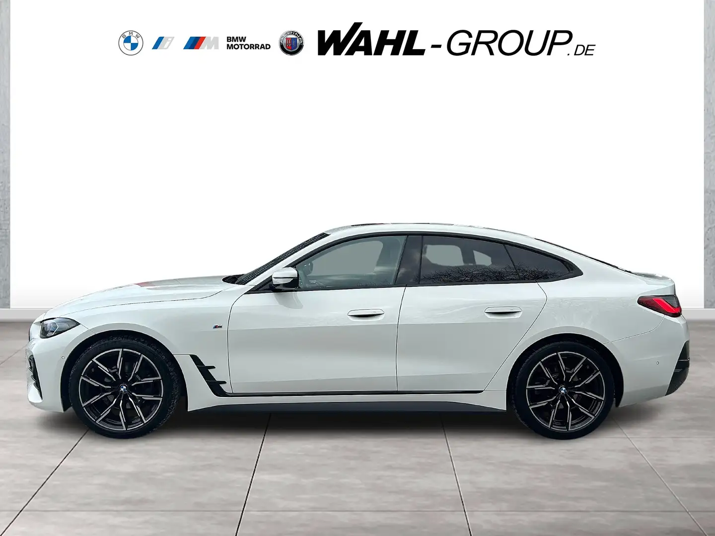 BMW 420 d xDrive Gran Coupé M Sport HeadUp Laser GSD HiFi Blanc - 2