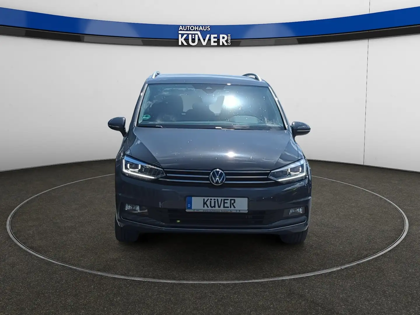 Volkswagen Touran Highline 2,0 TDI DSG Navi+ACC+AHK+LED+7S Grau - 2