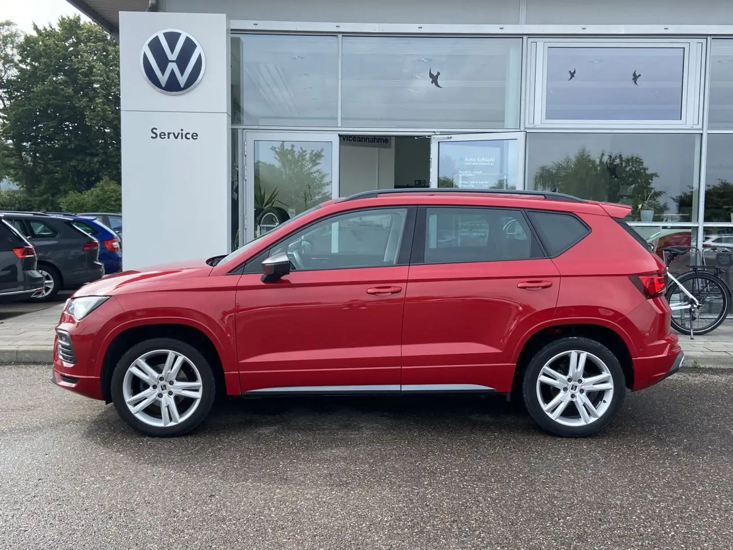 SEAT Ateca 1.5 TSI FR-Line AHK+NAVI-PRO+LED+VIRTUAL-C Rot - 2