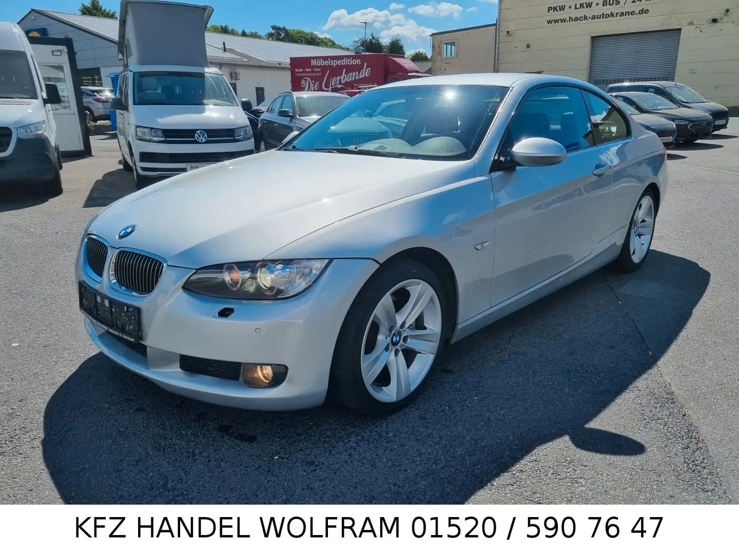 BMW 325 i Coupe Scheckheft gepflegt Rentnerfahrzeug Argent - 1
