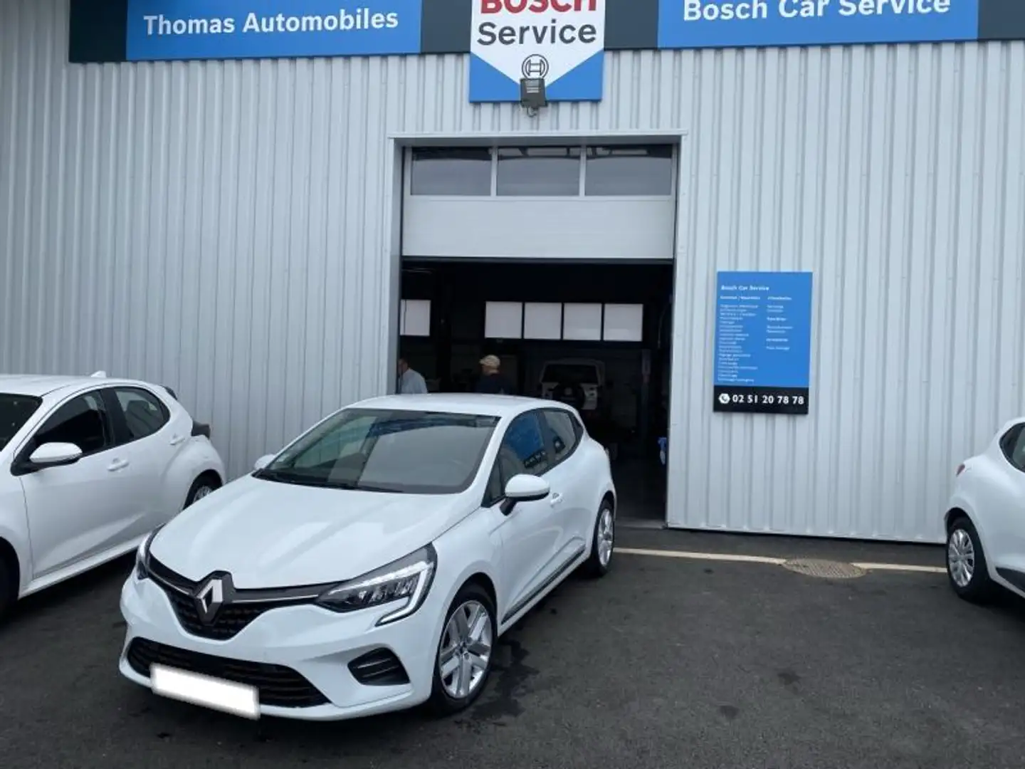 Renault Clio 1.0 TCe 90ch Business -21N Blanc - 1