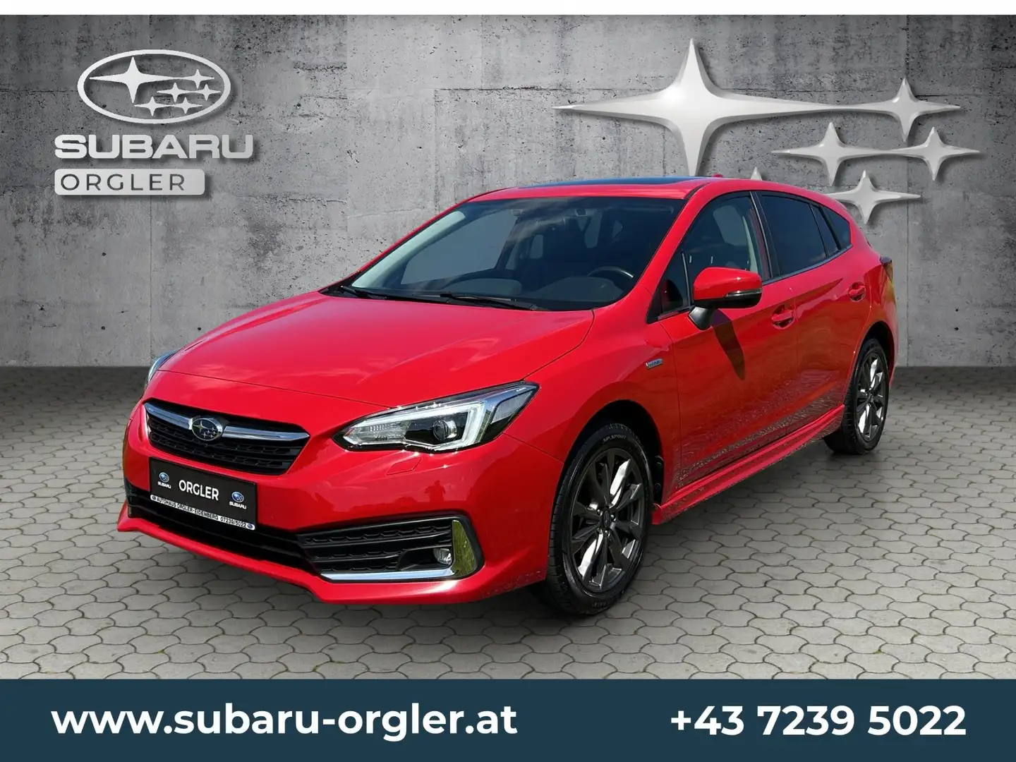 Subaru Impreza 2,0i e-Boxer Premium AWD HEV CVT Aut Rot - 1
