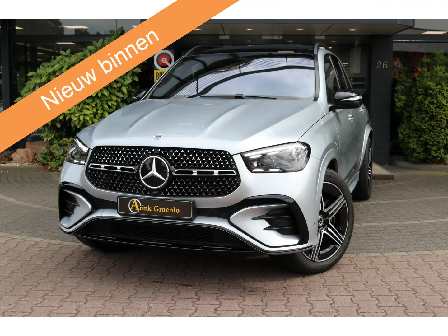 Mercedes-Benz GLE 400 e 4MATIC AMG Line Premium Plus Trekhaak, Multicont Argintiu - 1
