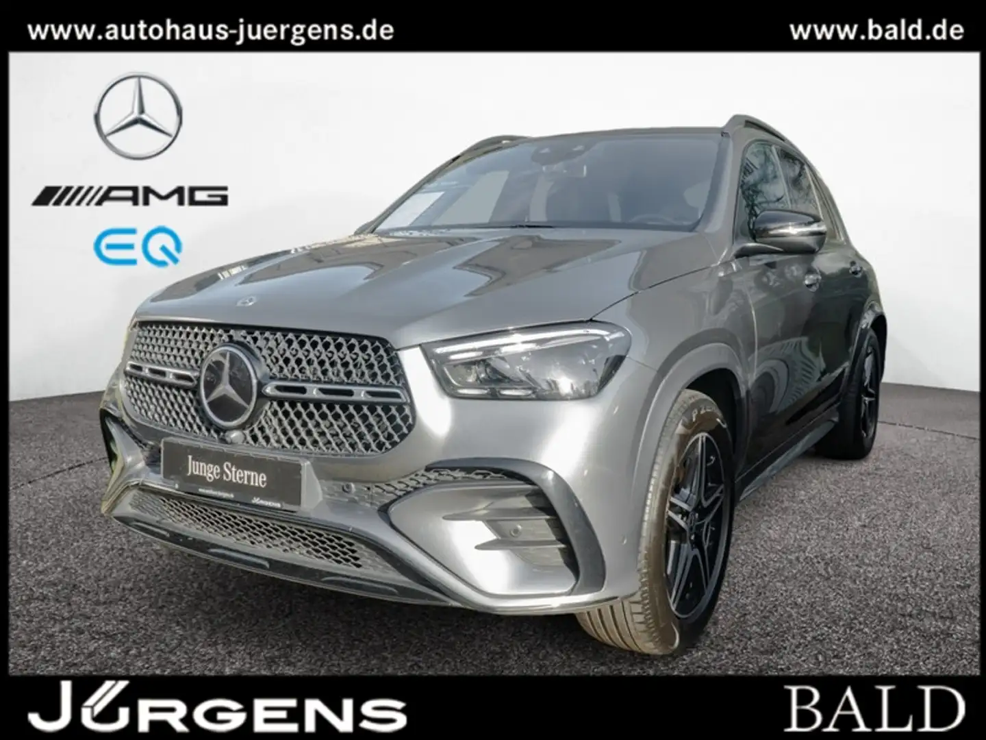 Mercedes-Benz GLE 450 d 4M AMG-Sport/MLB/Burm/Night/Dist/Stdhz Grau - 1