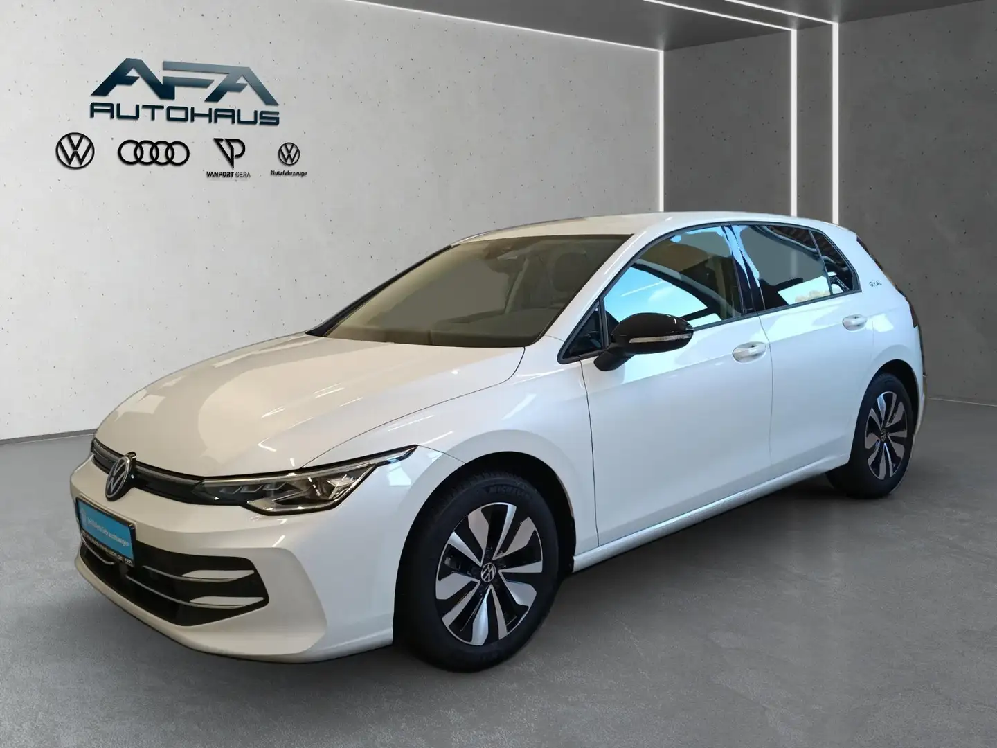 Volkswagen Golf VIII 1,5 eTSI GOAL DSG AHK*LED*Navi*ACC Blanc - 2