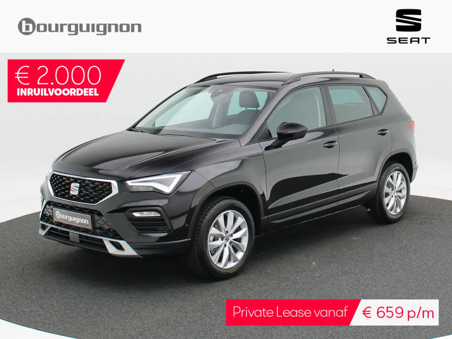 SEAT Ateca Style Business Intense 1.5 TSI 150pk | Automaat | Zwart - 1