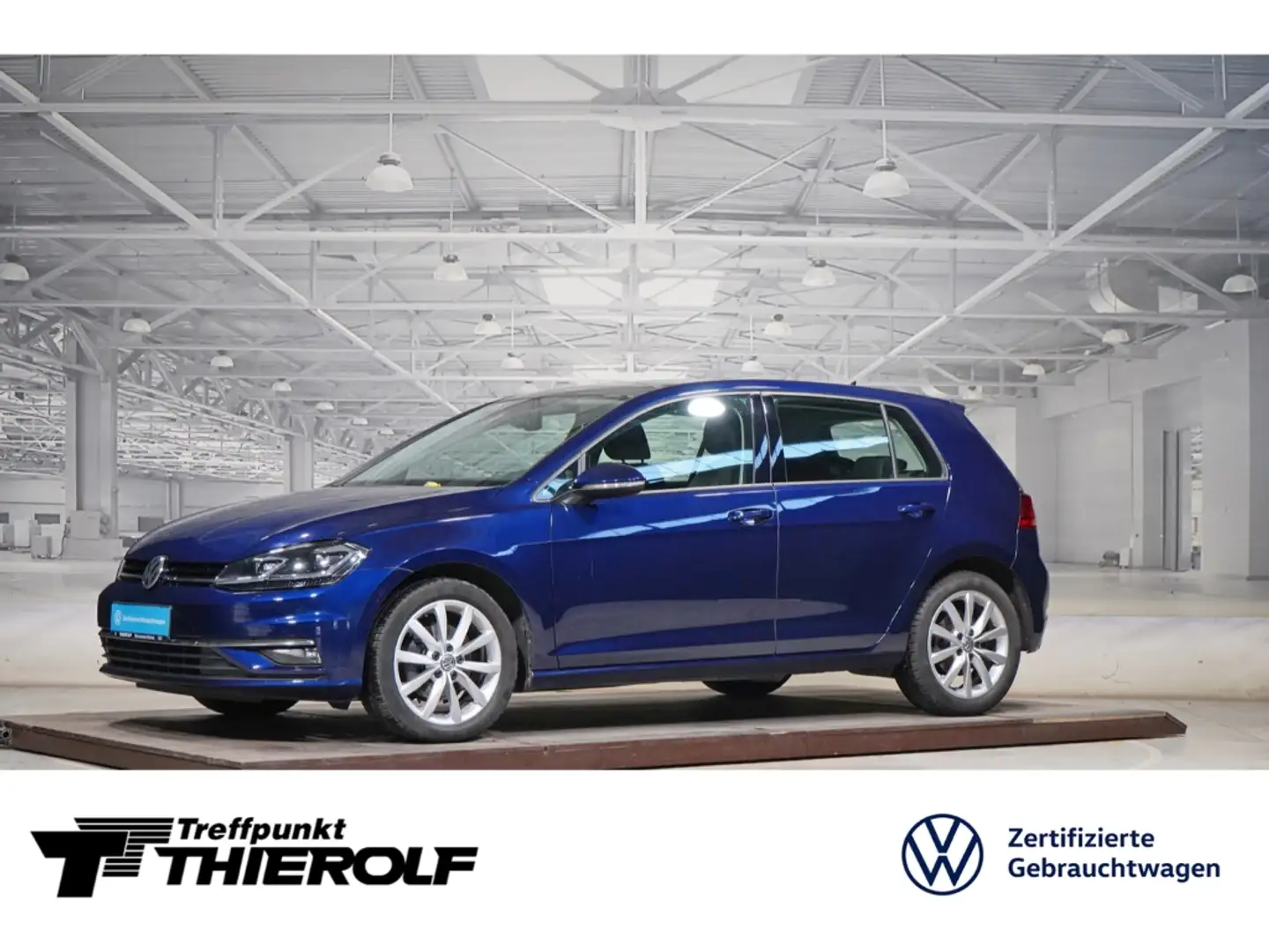 Volkswagen Golf VII 1.5 TSI DSG Highline Kamera LED Pano Navi Bleu - 1