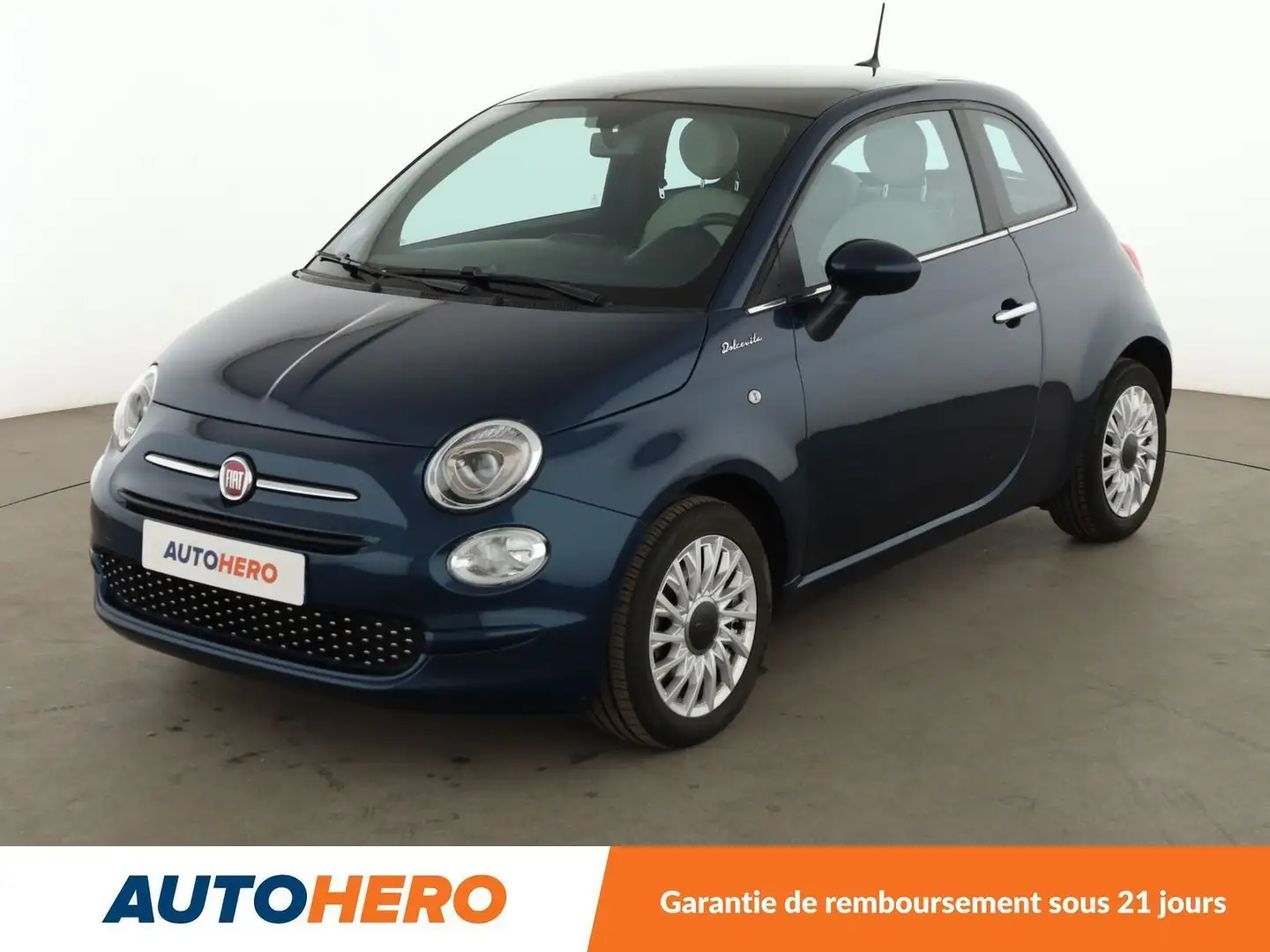 Fiat 500 1.0 Hybrid BSG Dolcevita Bleu - 1