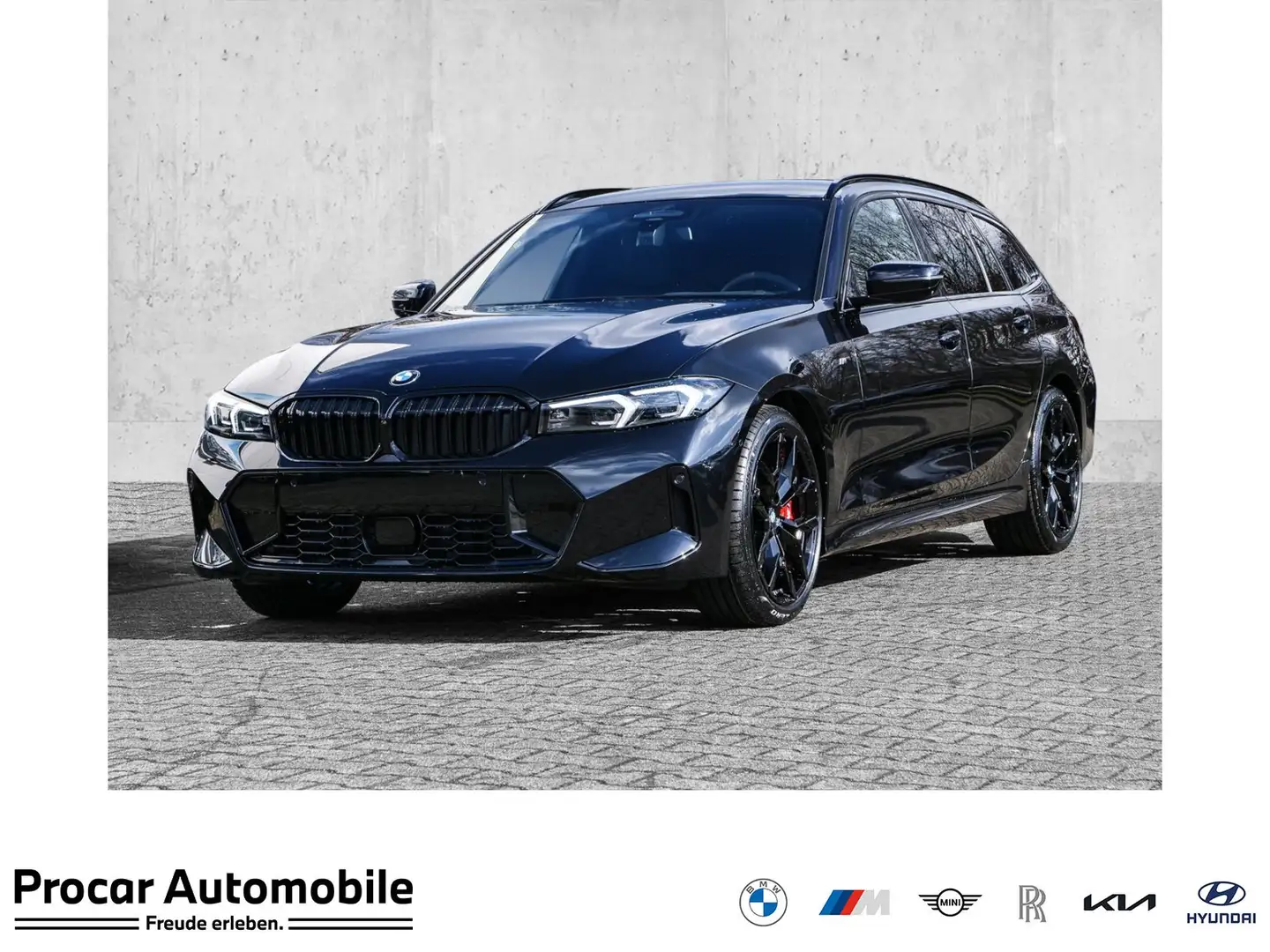 BMW 320 d M Sport Pro AHK HUD LM19 LED Zwart - 1
