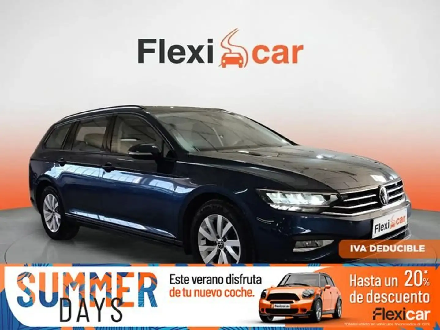 Volkswagen Passat Variant 2.0TDI EVO Business 110kW Blauw - 1