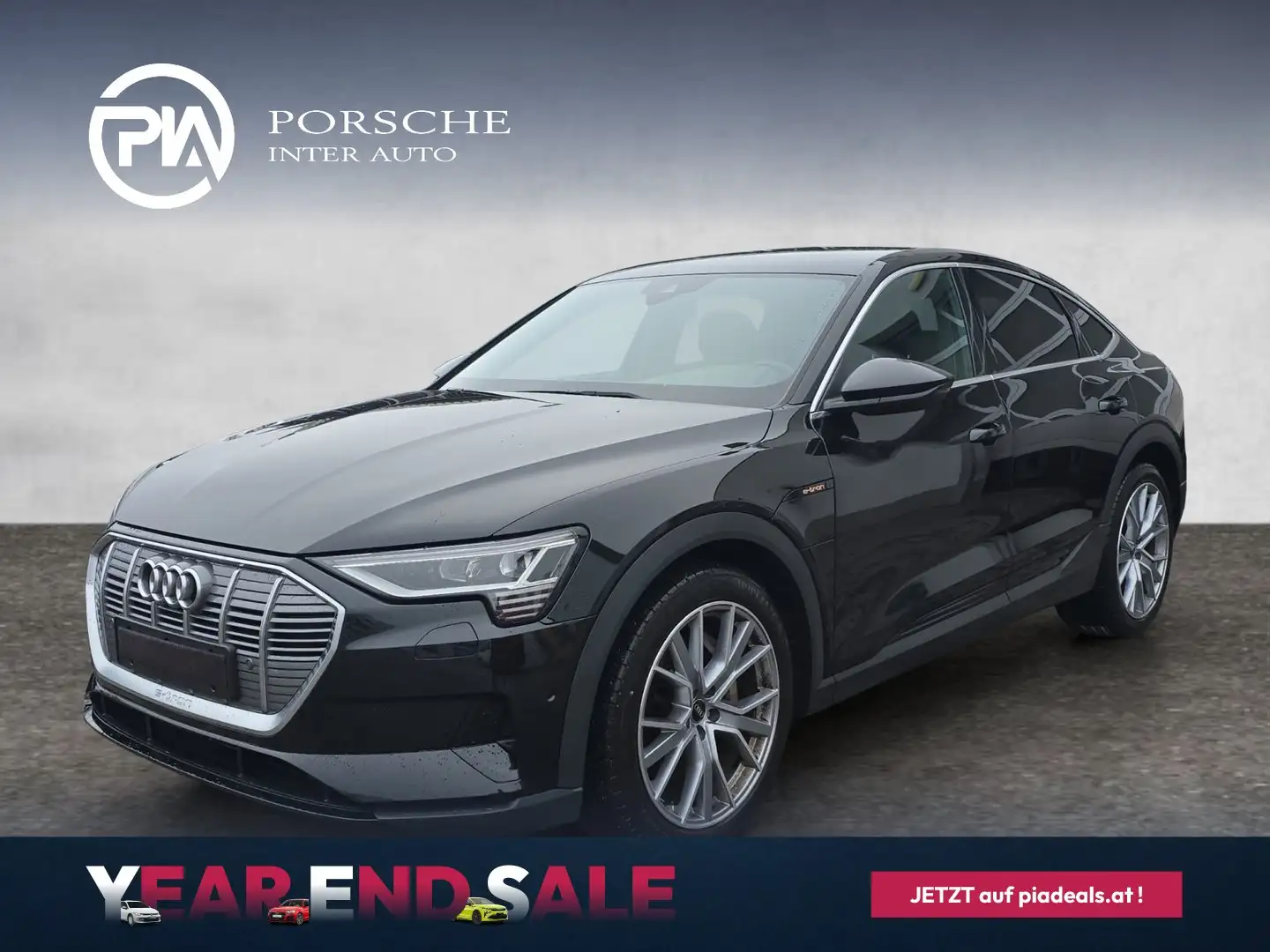 Audi e-tron 55 300 kW Business Schwarz - 1