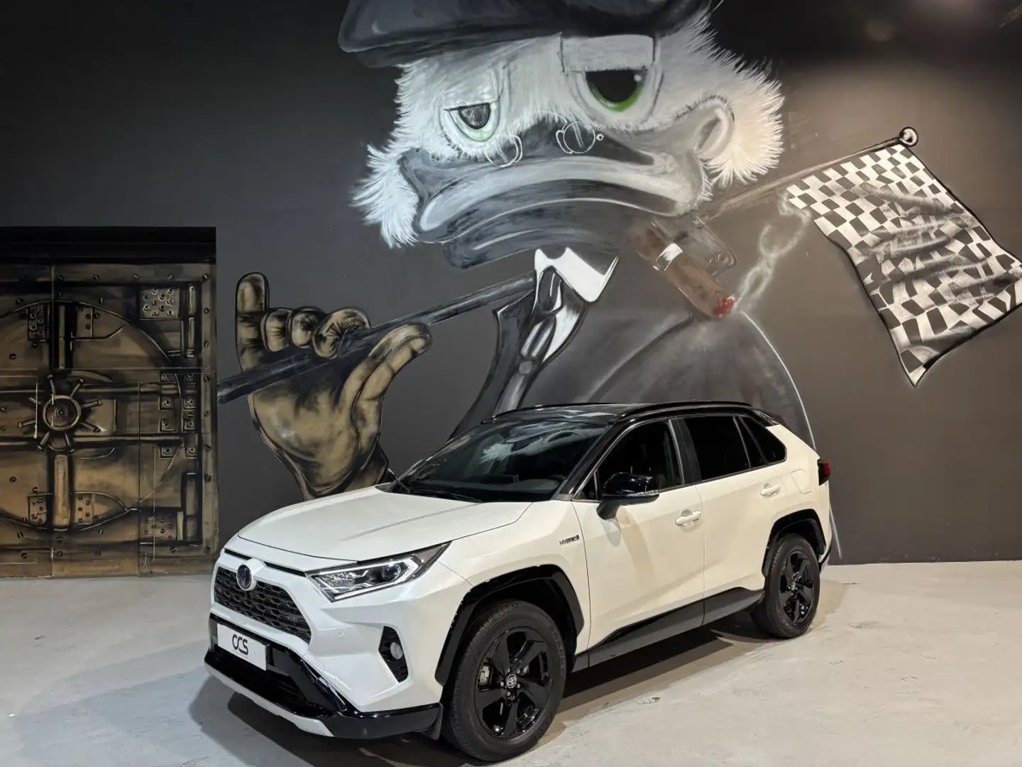 Toyota RAV 4 Hybride 2WD 218ch Collection Blanc - 1