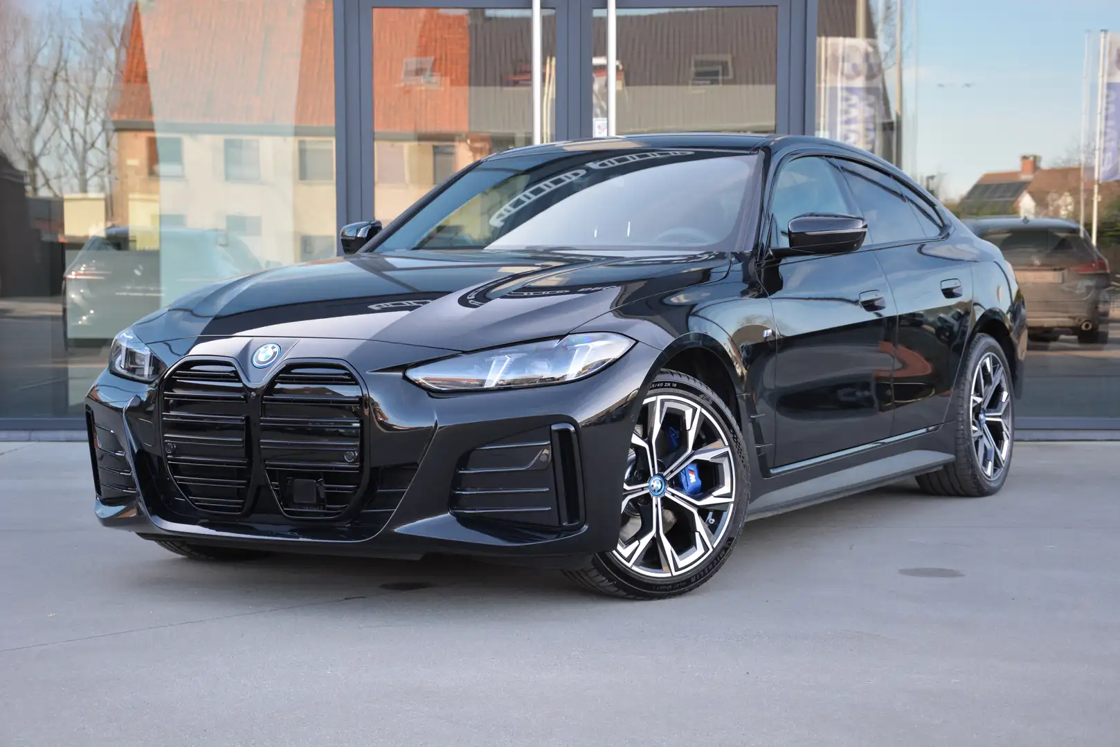 BMW i4 eDrive40 LCI M-Sport/360°Cam/HUD/ACC/Memory/Keyles Noir - 2