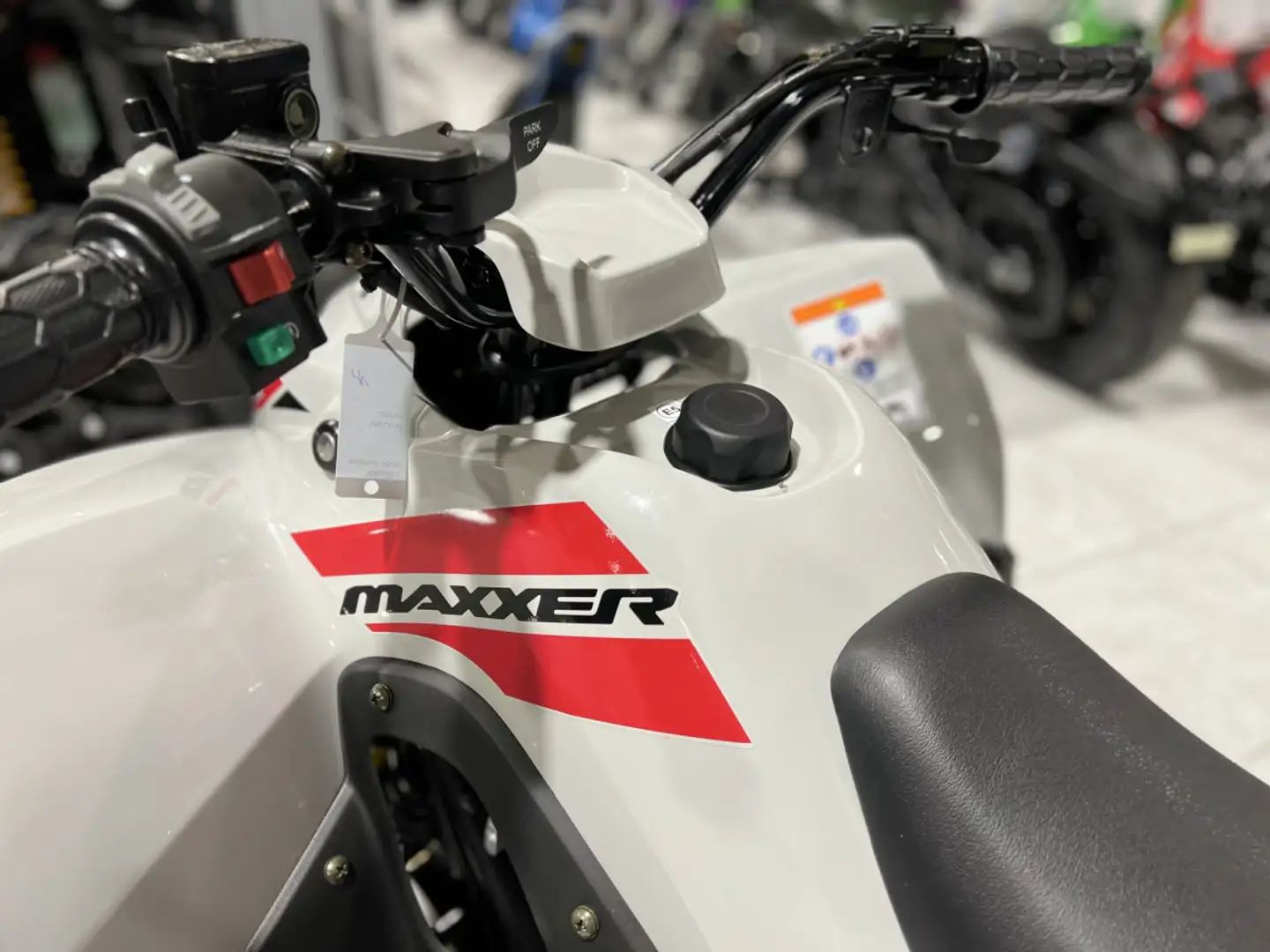 Kymco Maxxer 90 S Blanc - 2