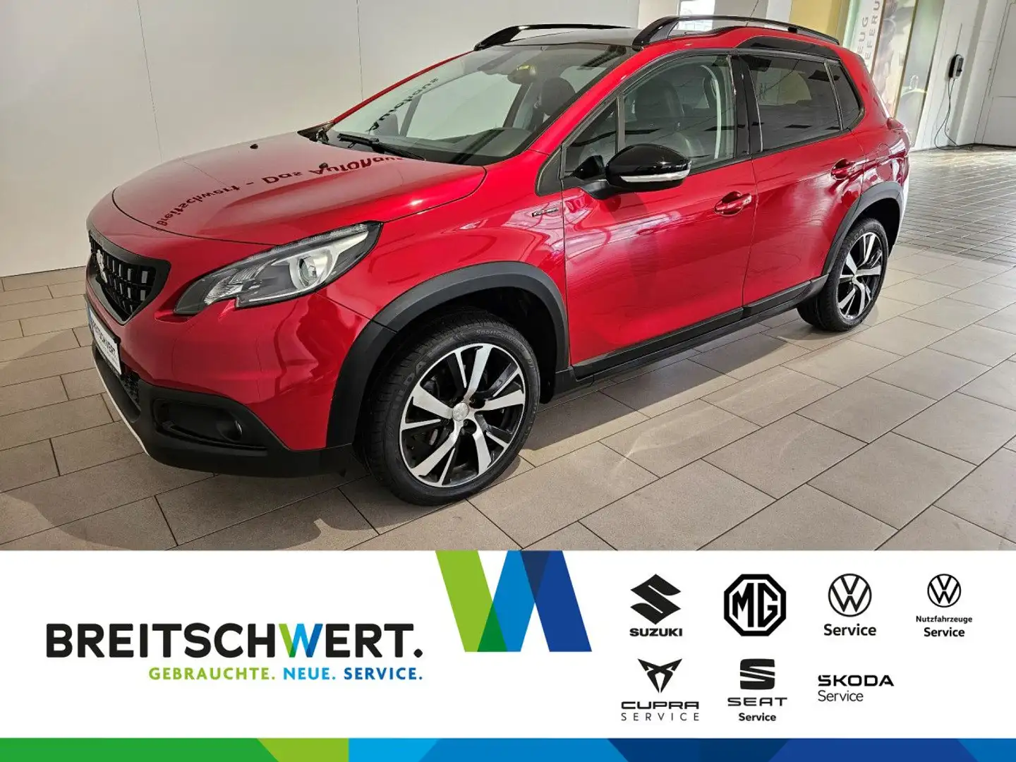 Peugeot 2008 1.2 PureTech 130 Allure 6-Gang GT-Line RFK Rosso - 1