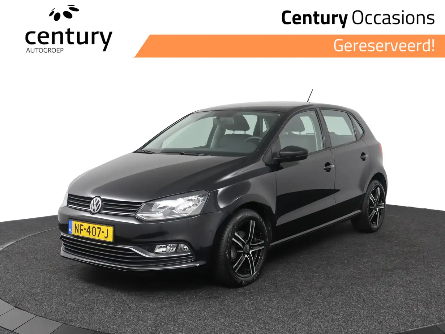 Volkswagen Polo 1.2 TSI 90Pk Comfortline Zwart - 1