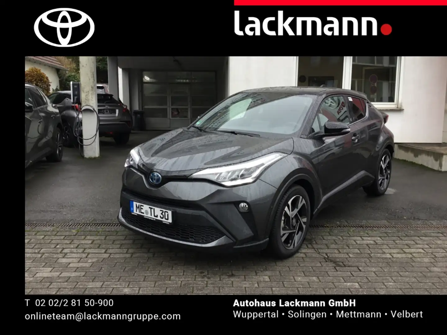 Toyota C-HR 2.0 Hybrid Team D*Safety Sense* Grau - 1