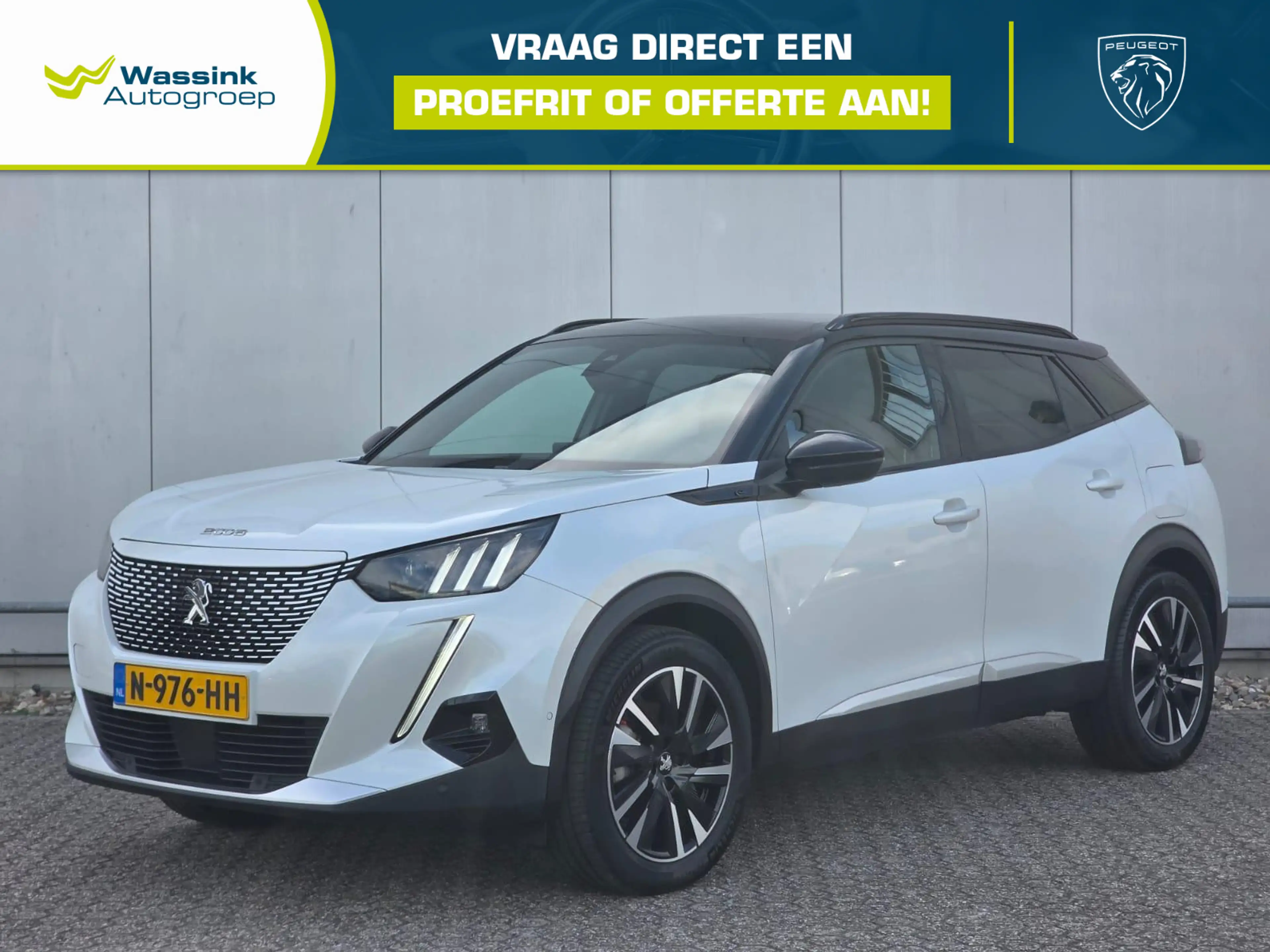 Peugeot e-2008 EV GT Pack 50 kWh Schuifdak | Alcantara | Navigati