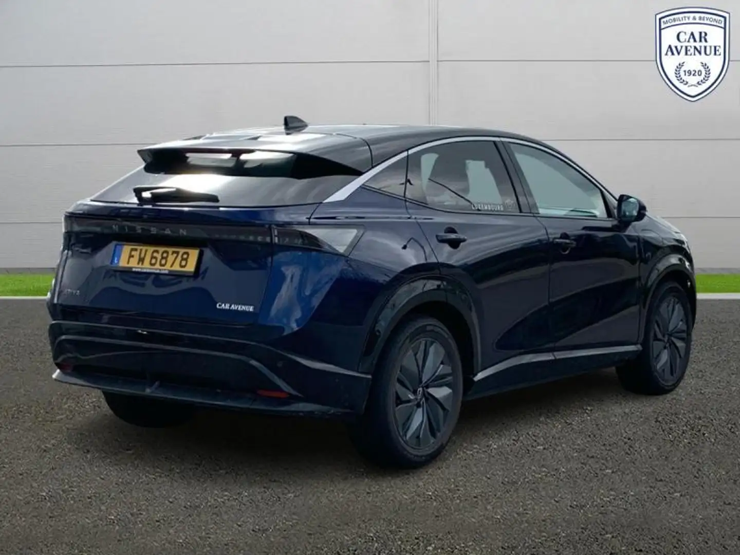 Nissan Ariya ADVANCE 63KWH, 2WD+VISION TECH Bleu - 2