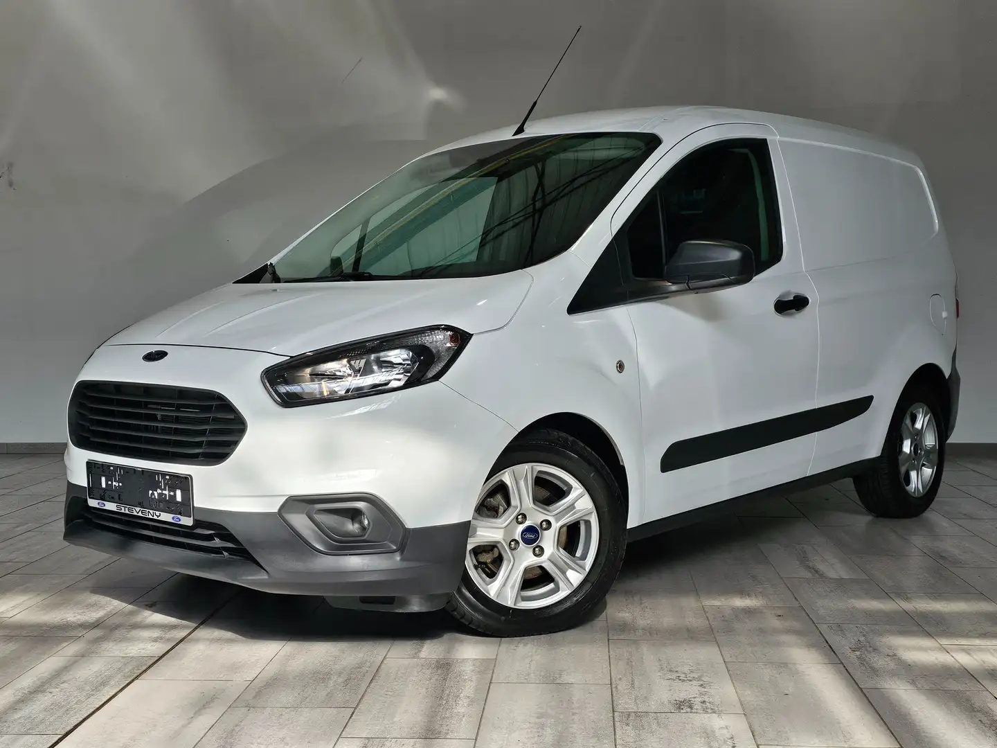 Ford Transit Courier TREND 1.0 ECOBOOST 100CV *CLIM AUTO*GPS*CRUISE Biały - 1