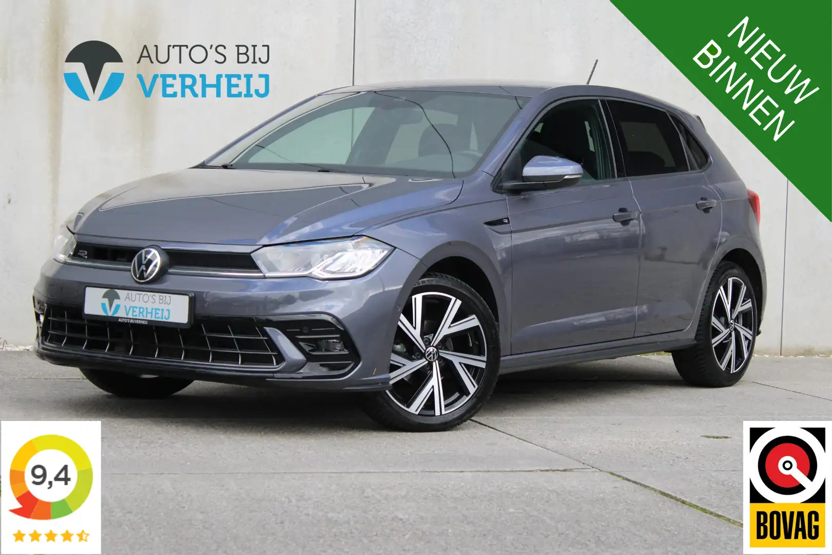 Volkswagen Polo 1.0 TSI R-Line / R-LINE / ADAP CRUISE / NAVI / CAM Grijs - 1