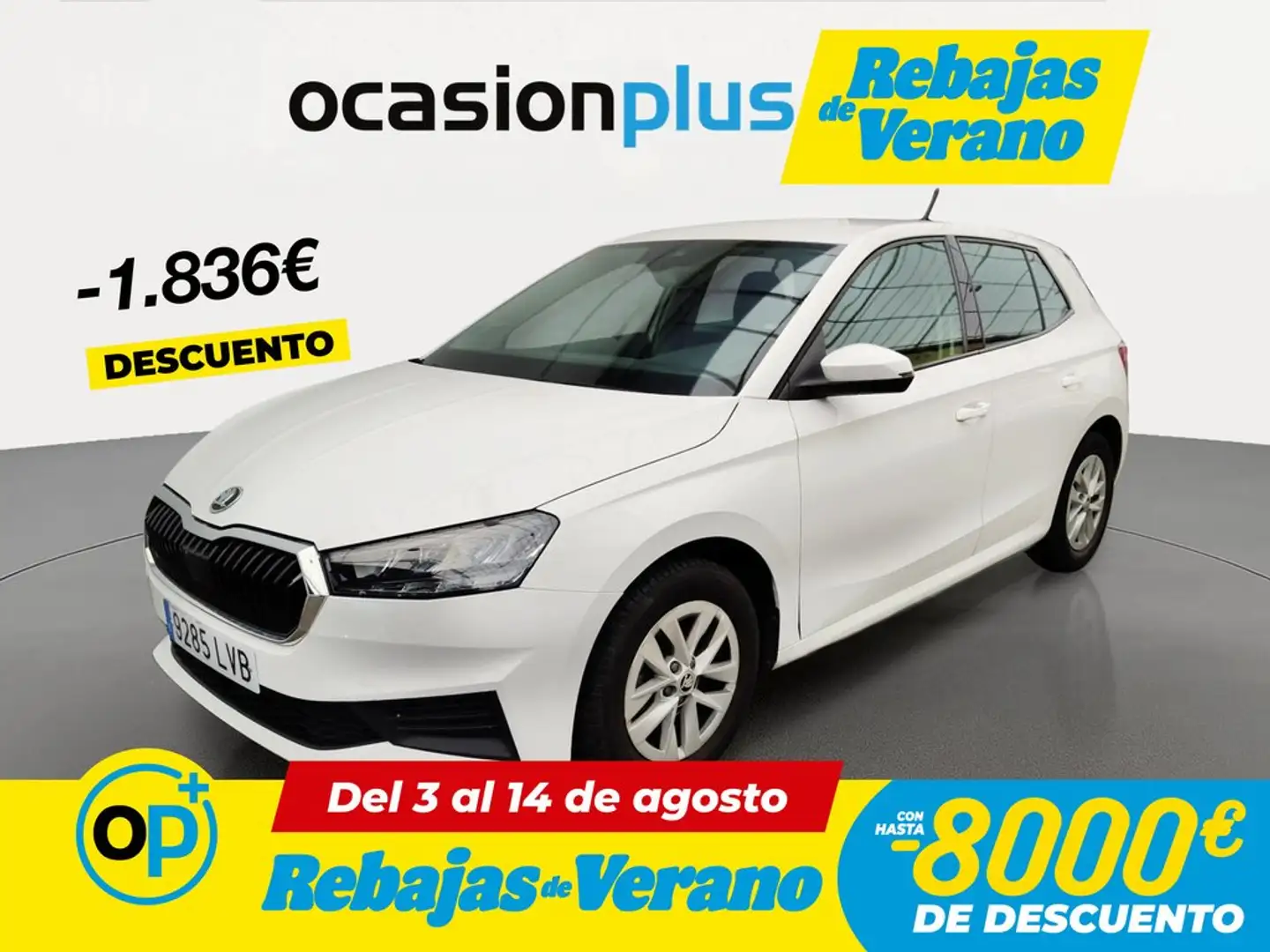 Skoda Fabia 1.0 MPI Ambition 59kW Blanco - 1