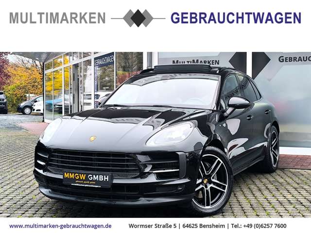 Imagine Porsche Macan S Luftfederung AD Niveau El. Panodach Navi Leder M