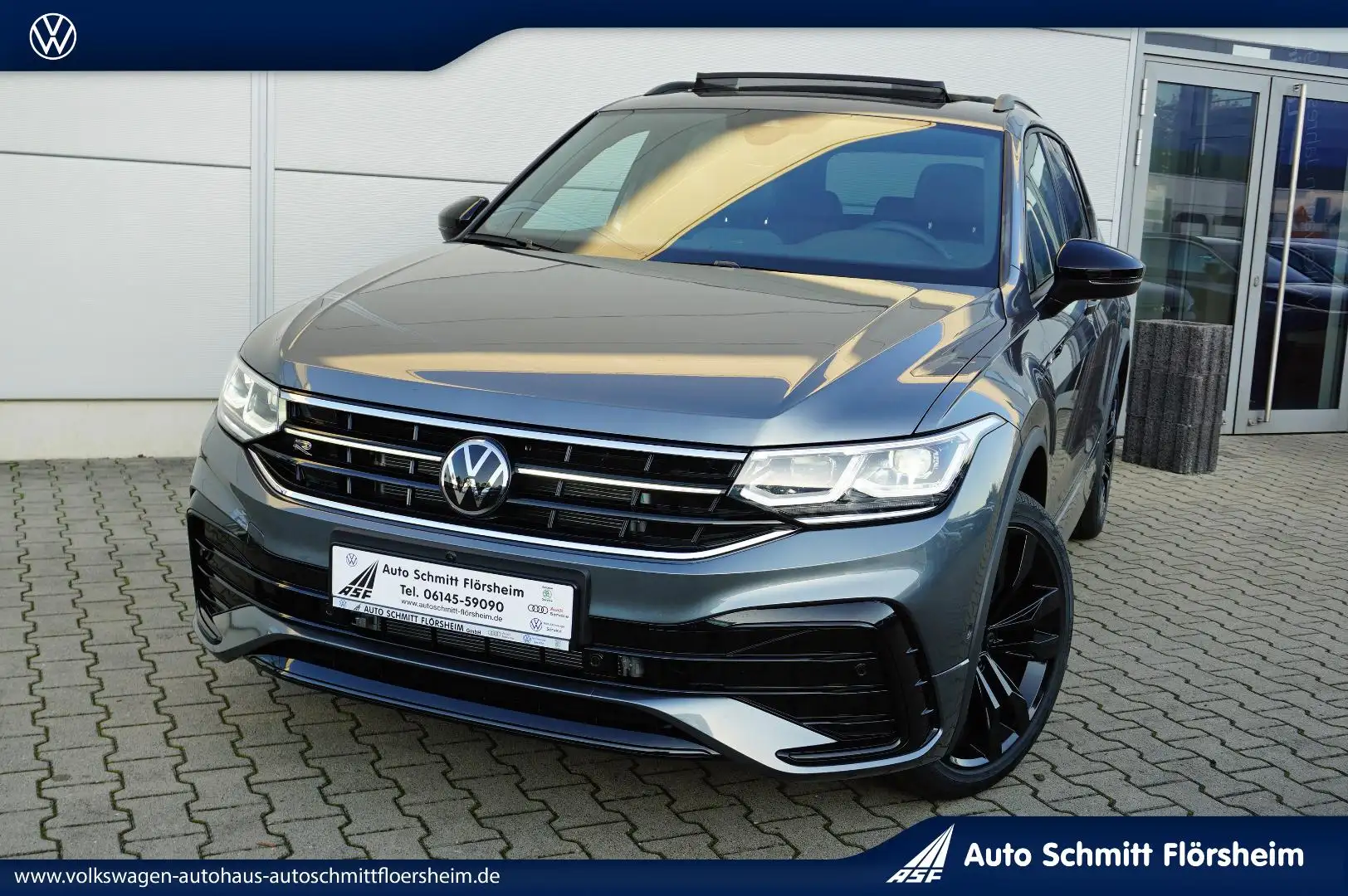 Volkswagen Tiguan Allspace R-Line Black Style 2,0 l TDI 4MOTION 7-Gang-DSG Grau - 1