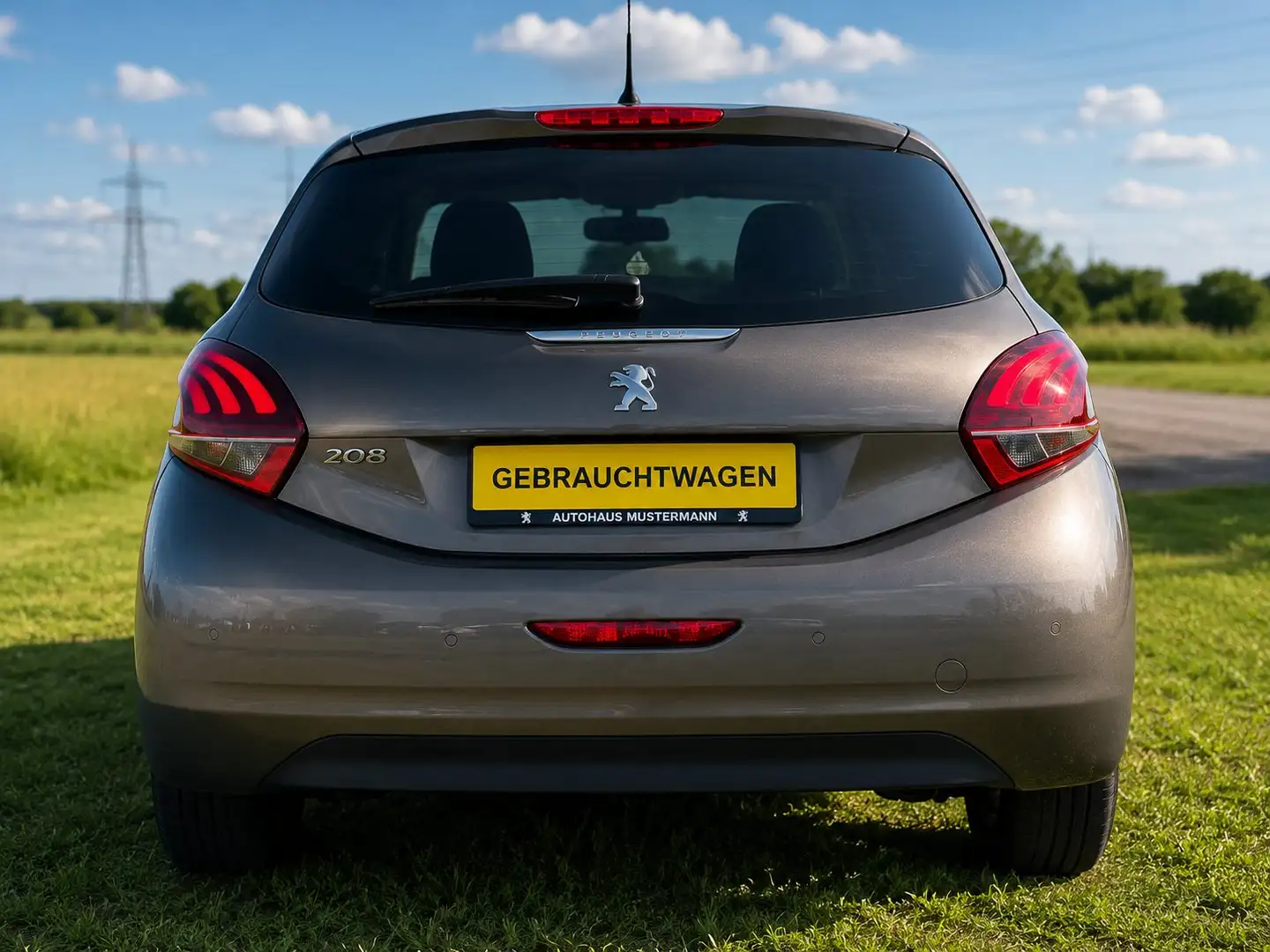 Peugeot 208 Active Grau - 2
