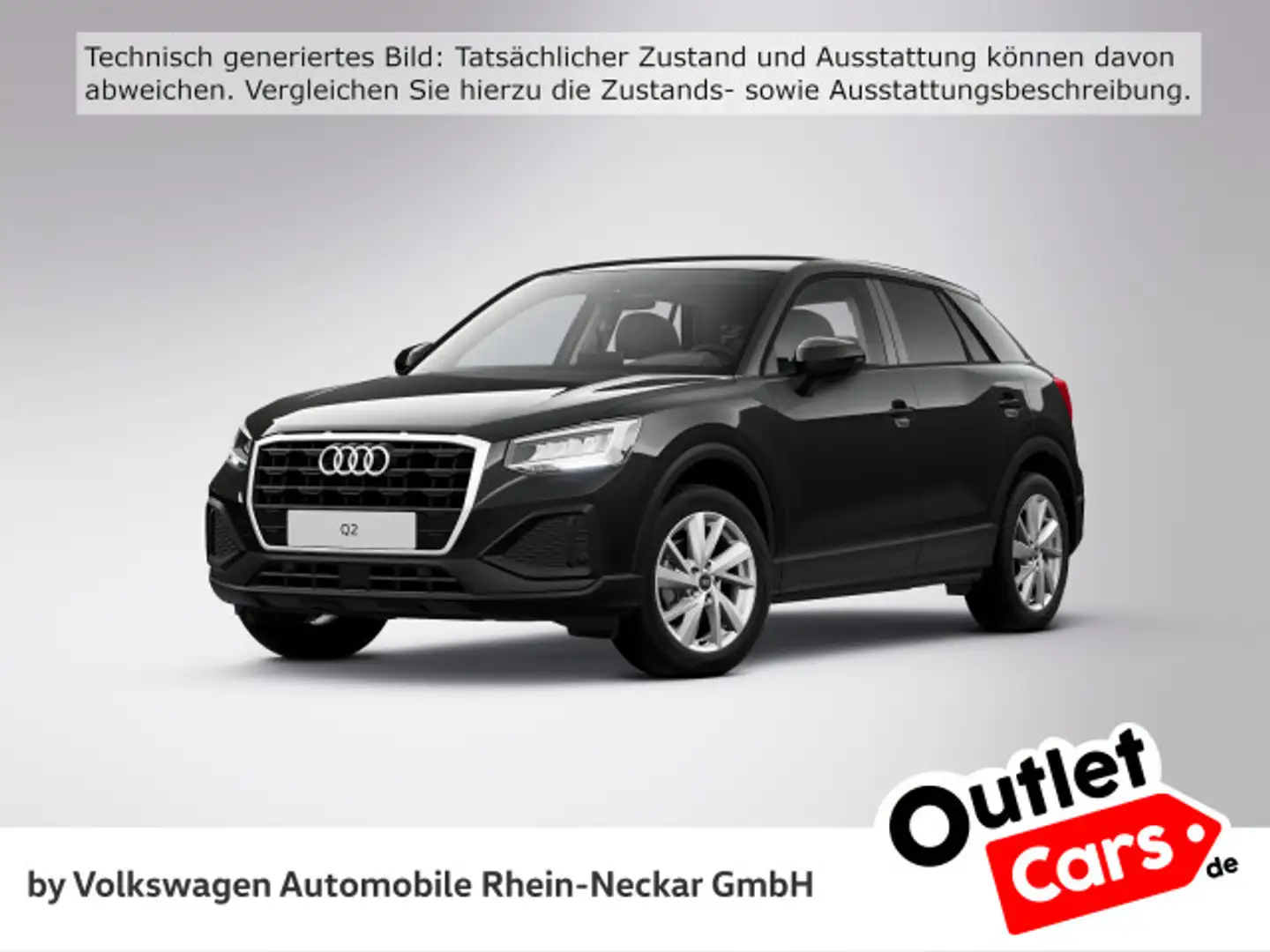 Audi Q2 35 TFSI LED Stronic Navi Kamera uvm Schwarz - 1
