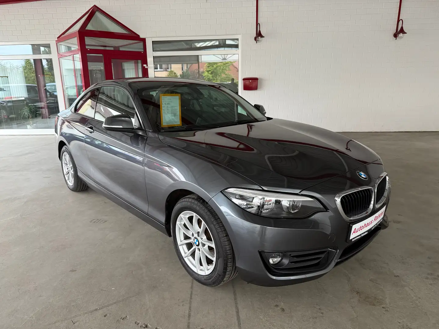 BMW 218 218i Coupe Gris - 1