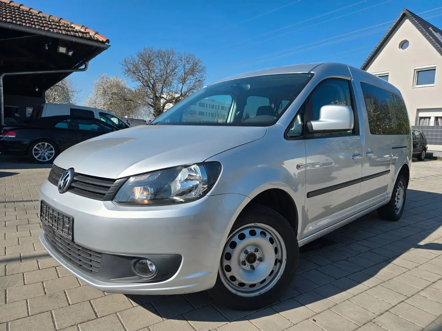 Volkswagen Caddy /Kombi Maxi JAKO-O/GARANTIE/TÜV NEU/SERVICE Silber - 1