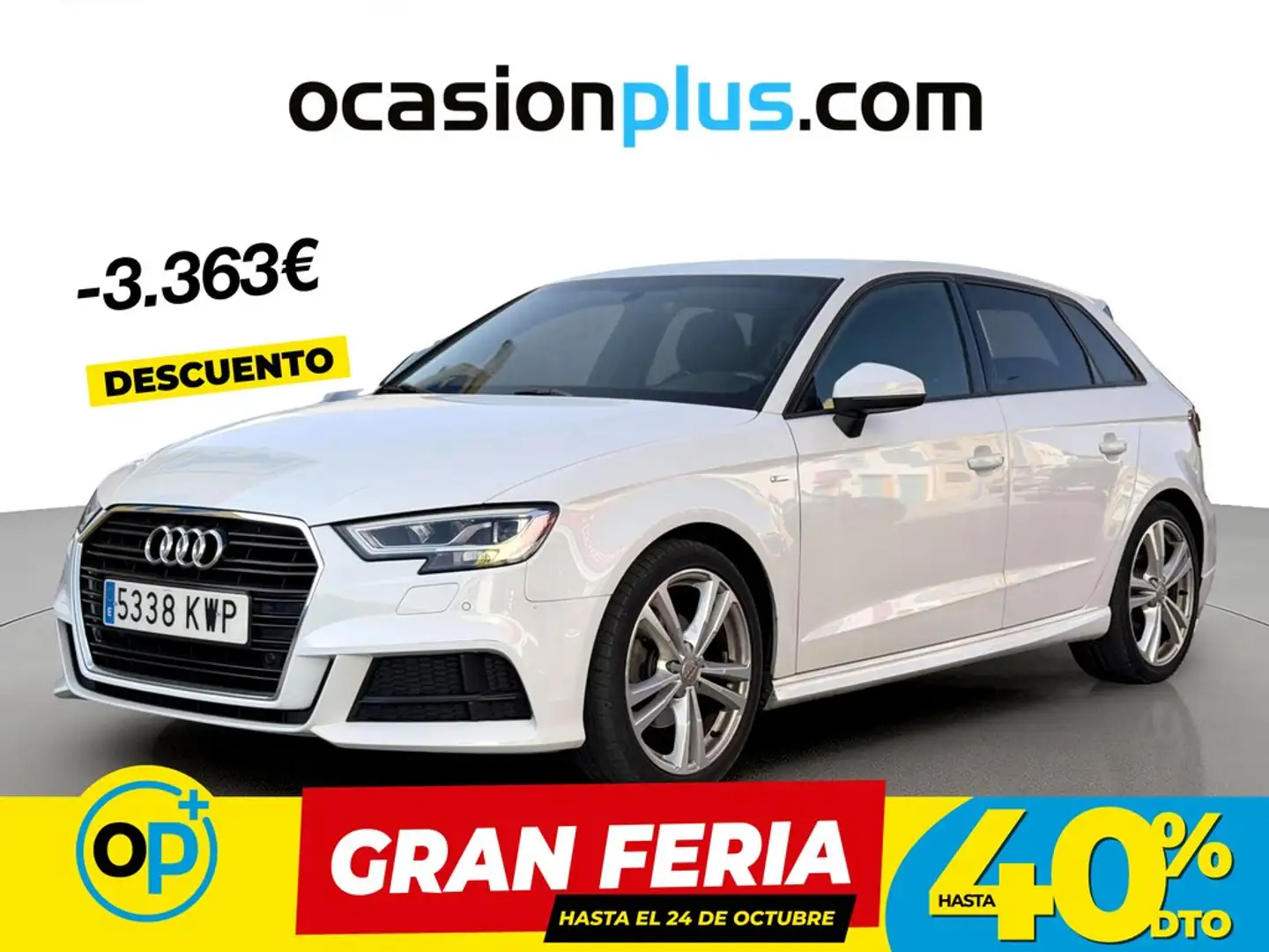 Audi A3 Sportback 35 TFSI S line S tronic 110kW Blanco - 1
