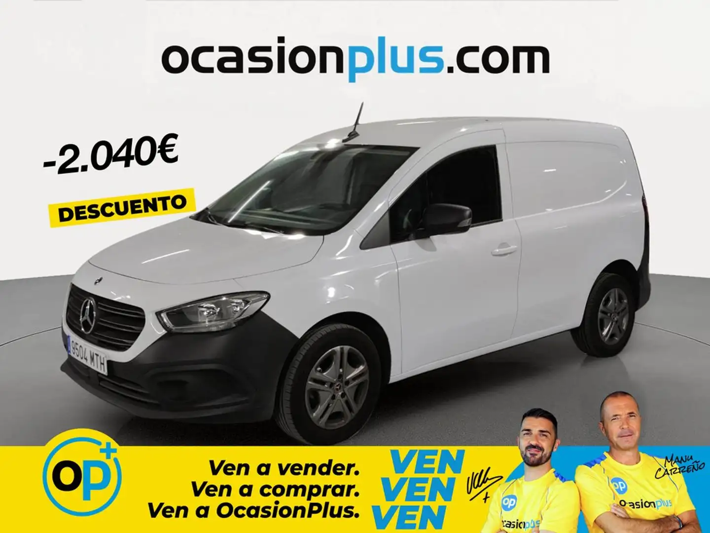 Mercedes-Benz Citan N1 Furgón 110CDI Largo Base Blanco - 1