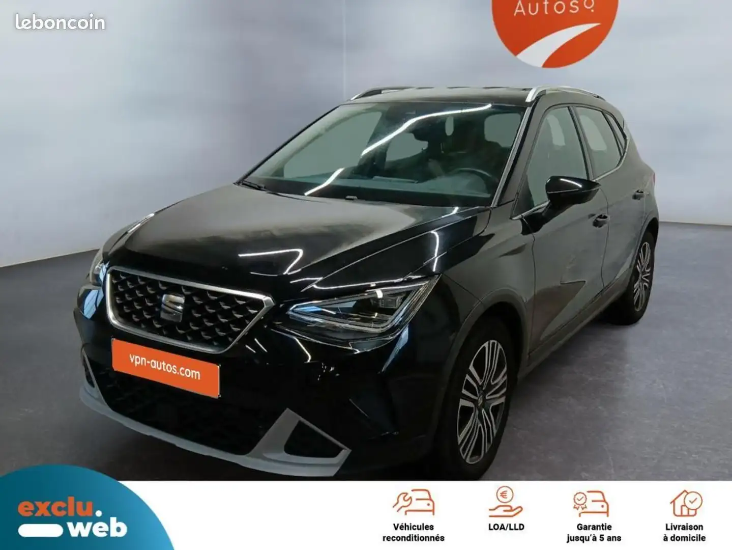 SEAT Arona 1.0 TSI 110 ch Start-Stop BVM6 Xperience Noir - 1