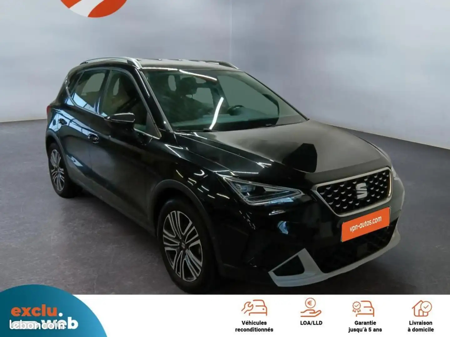 SEAT Arona 1.0 TSI 110 ch Start-Stop BVM6 Xperience Noir - 2