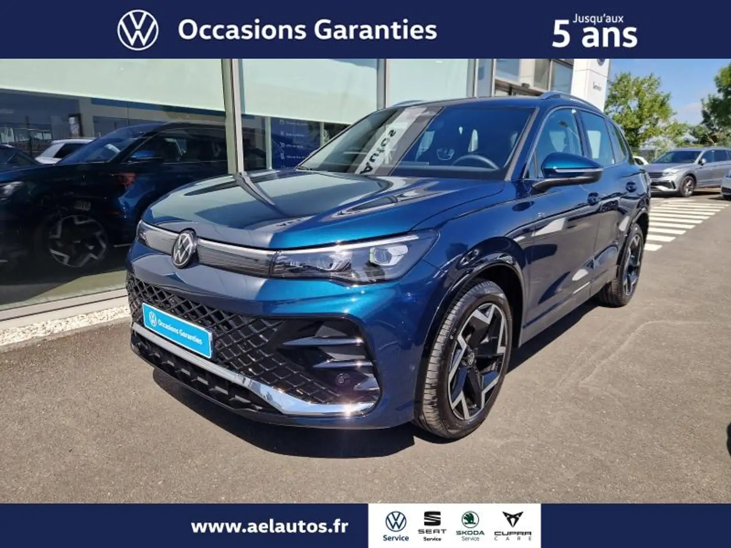 Volkswagen Tiguan 1.5 eTSI 150ch R-Line DSG7 Bleu - 1