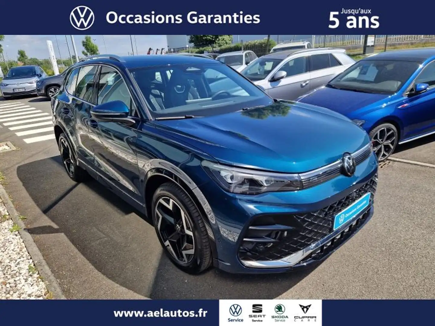 Volkswagen Tiguan 1.5 eTSI 150ch R-Line DSG7 Bleu - 2