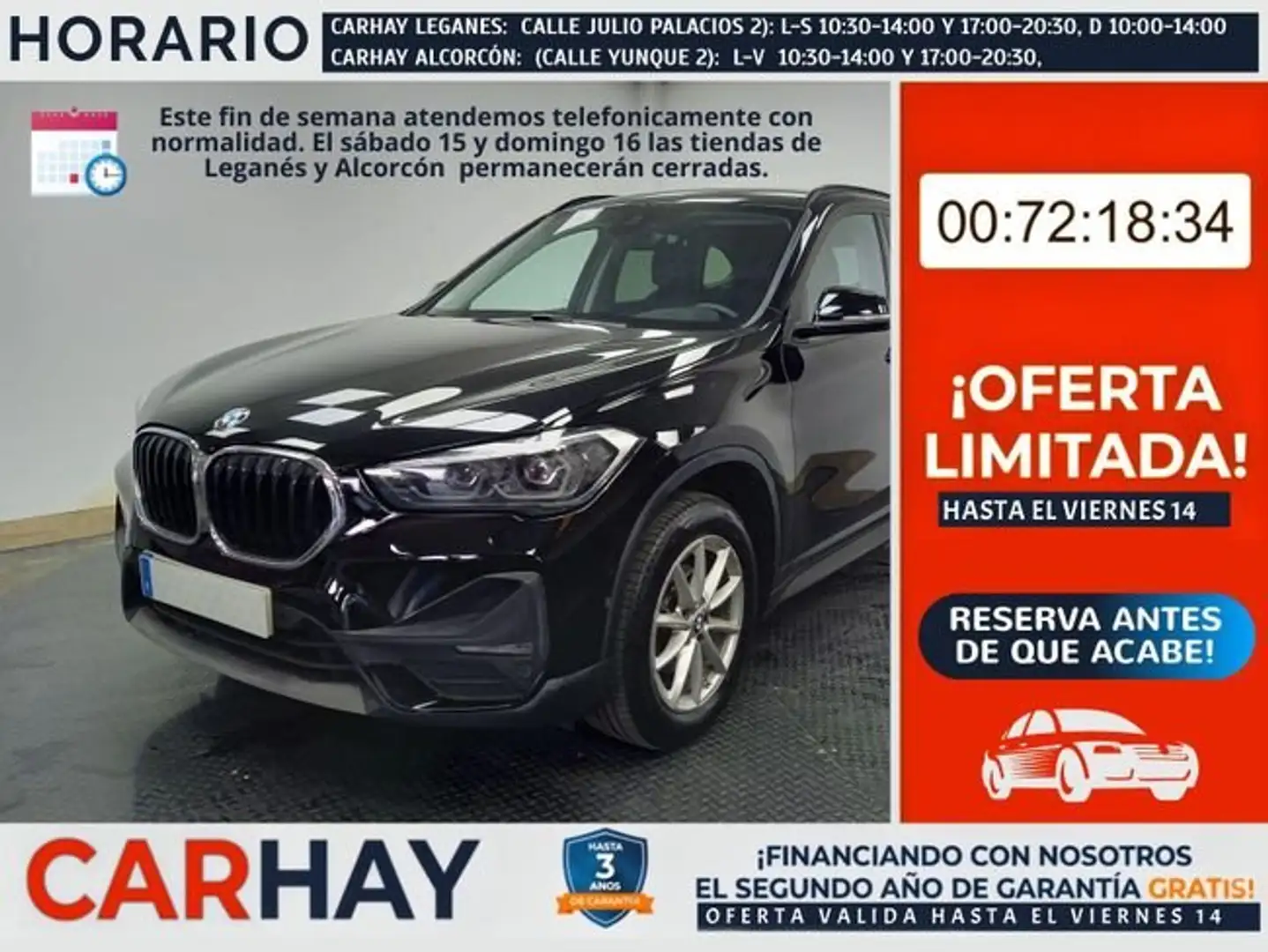 BMW X1 sDrive16d Business Negro - 1