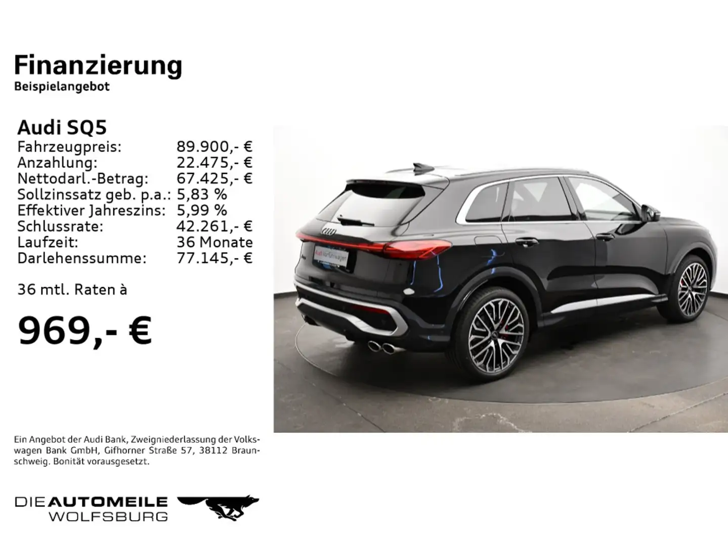 Audi SQ5 TFSI S tronic Negro - 2