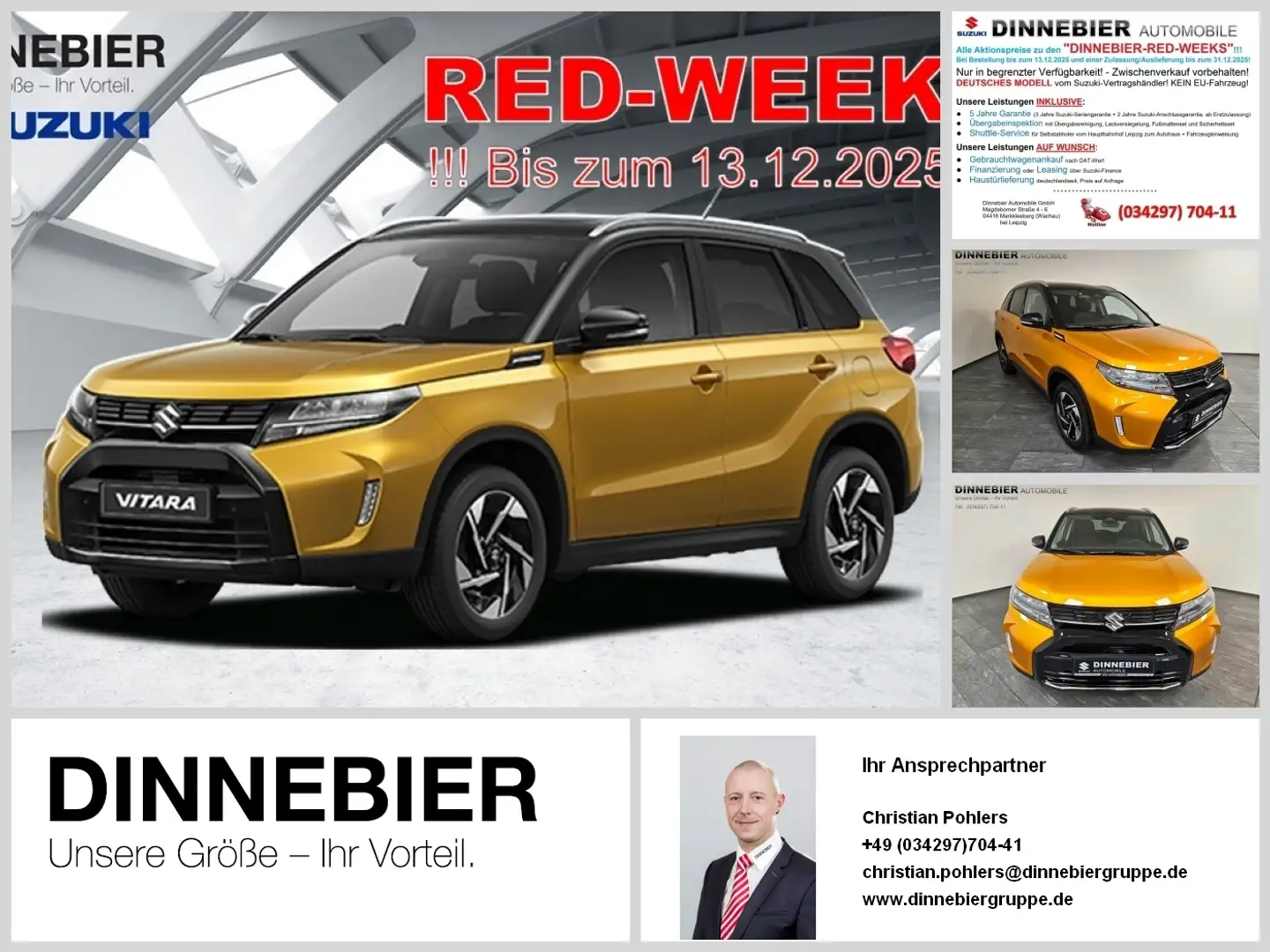 Suzuki Vitara Comfort+ (MT) *5 Jahre Garantie* Schwarz - 1