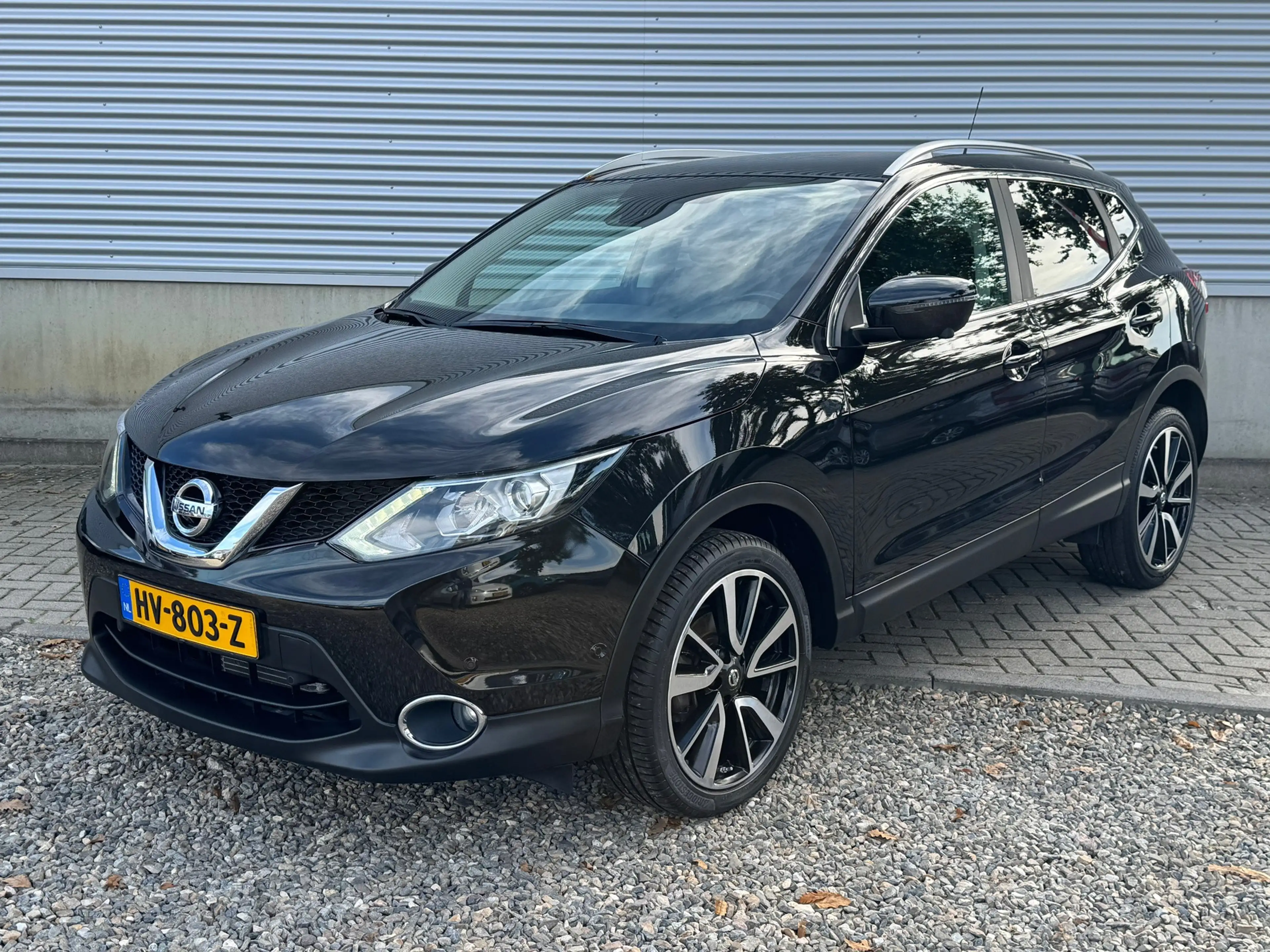 Nissan Qashqai 1.2 Tekna automaat [ panodak,leer,fm navi,camera,1