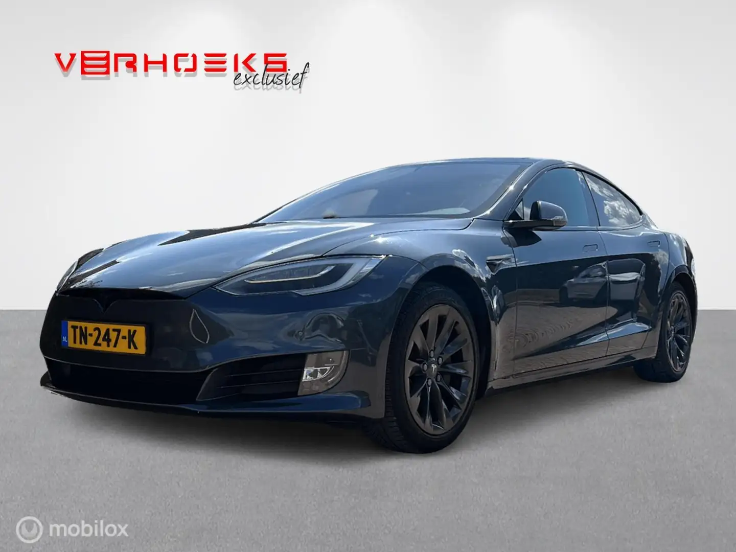 Tesla Model S 100D Black Pack Gris - 1