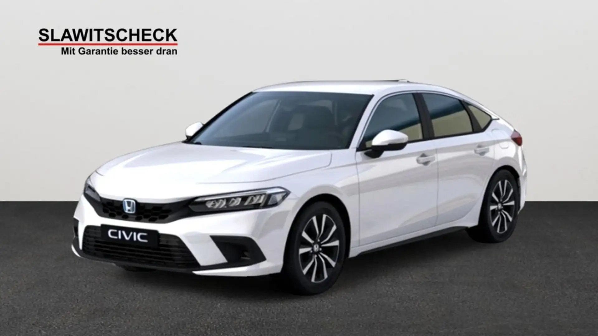 Honda Civic e:HEV 2.0 eCVT Elegance Weiß - 1