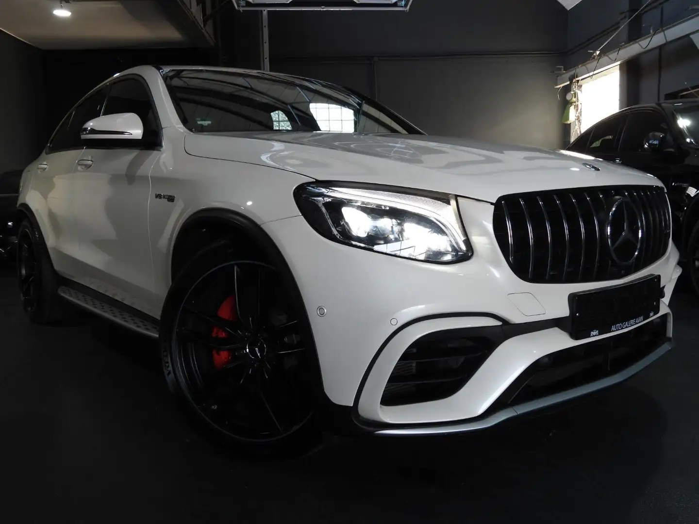 Mercedes-Benz GLC 63 AMG S COUPE 4M/AEROPAKET/PERFORMANCE/360° Blanc - 2