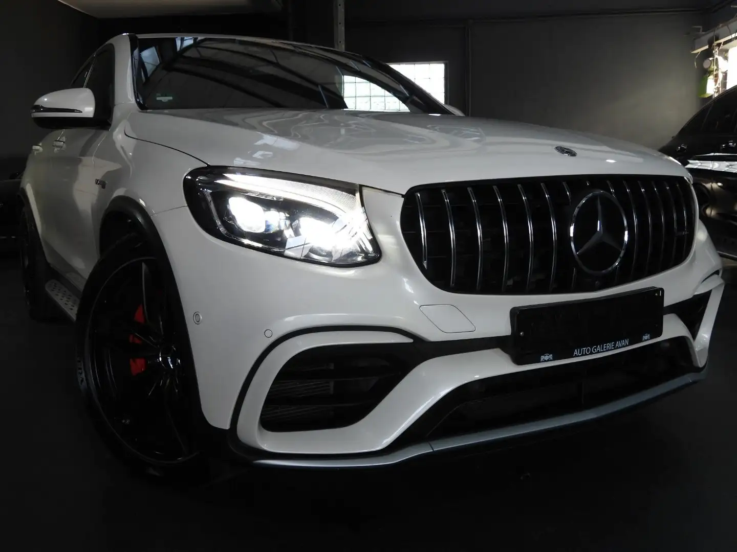 Mercedes-Benz GLC 63 AMG S COUPE 4M/AEROPAKET/PERFORMANCE/360° Blanc - 1