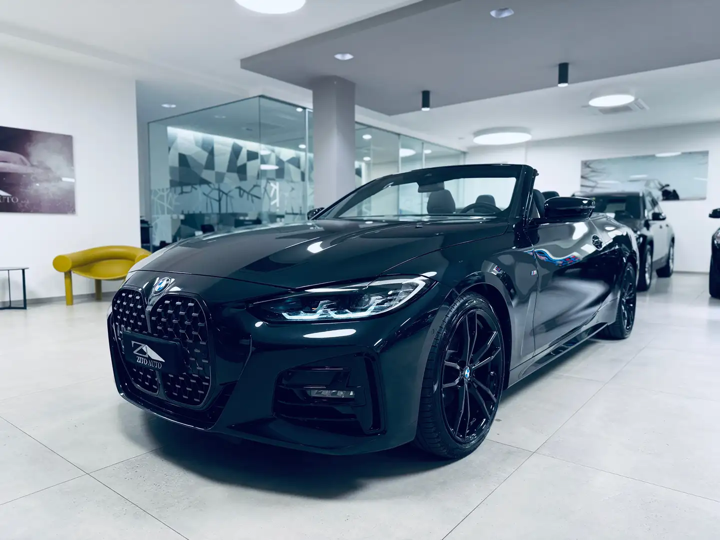 BMW 420 D Cabrio G23 mhev 48V Msport auto Noir - 1